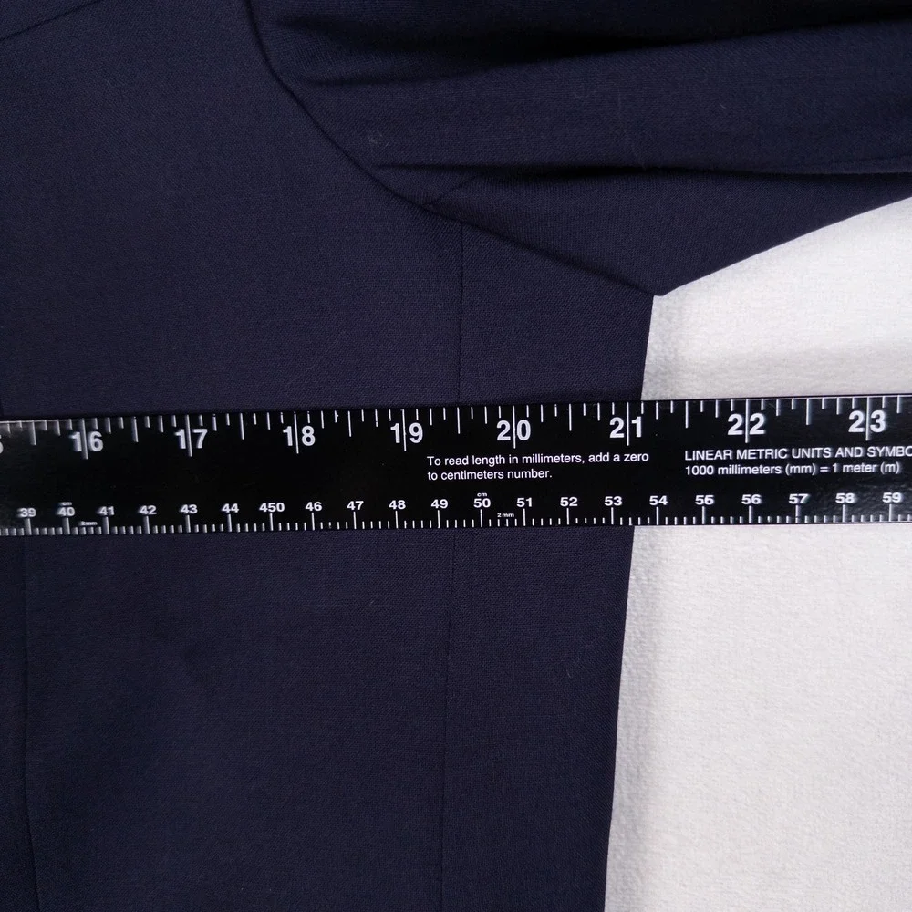 Ralph Lauren Mens Blazer 41R Navy Blue Wool 2 Button Double Vent Suit Jacket